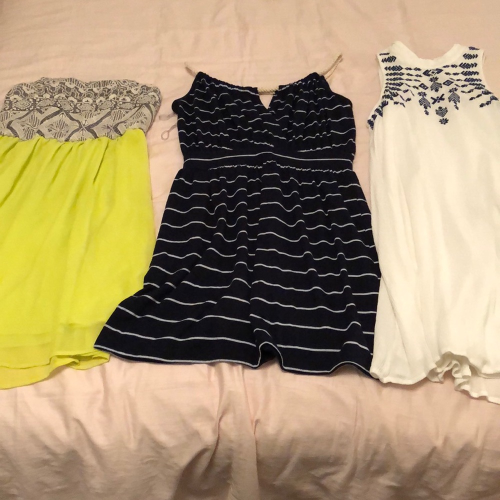 Bundle of 3 dresses